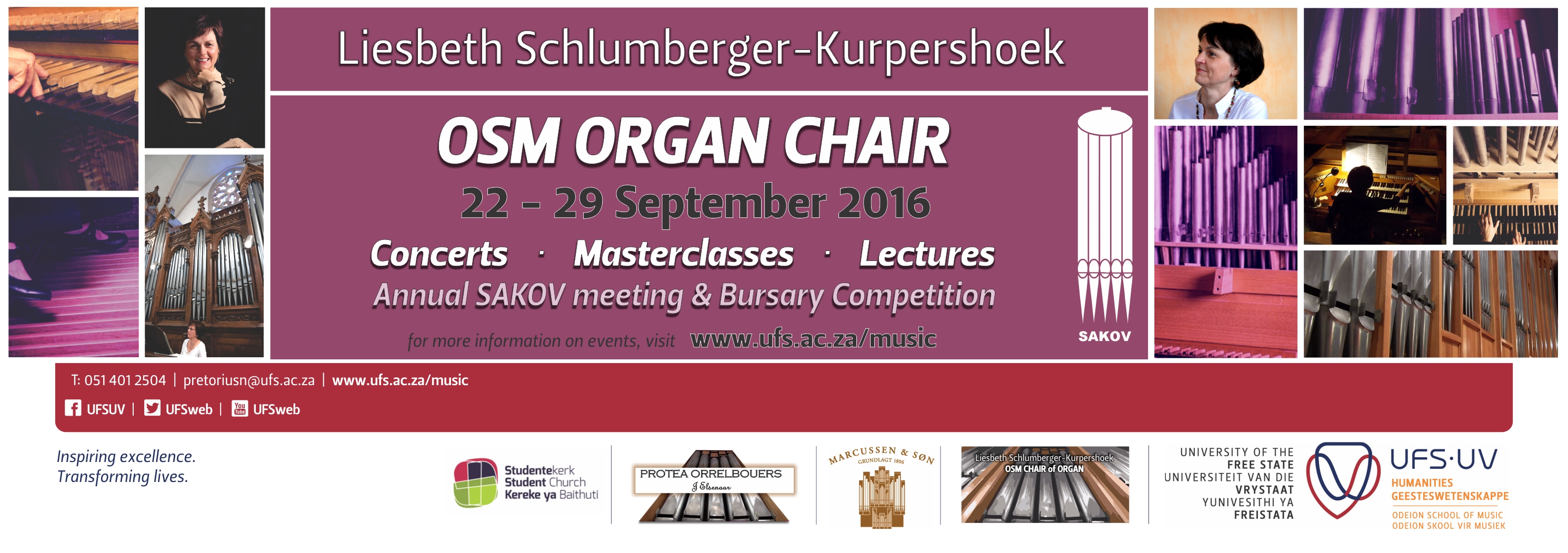 Liesbeth Schlumberger Organ Chair events 2016 finaal