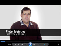 Prof Pieter Meintjies introduction: video
