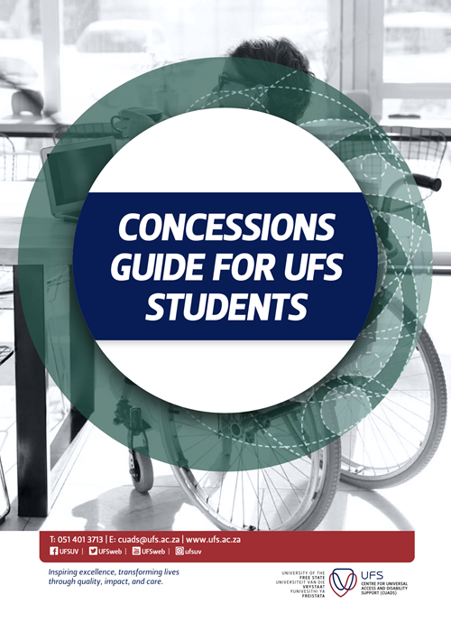 CONCESSIONS GUIDE FOR UFS STUDENTS