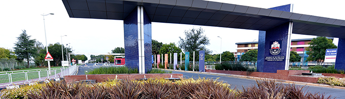 Bloemfontein Campus entrance