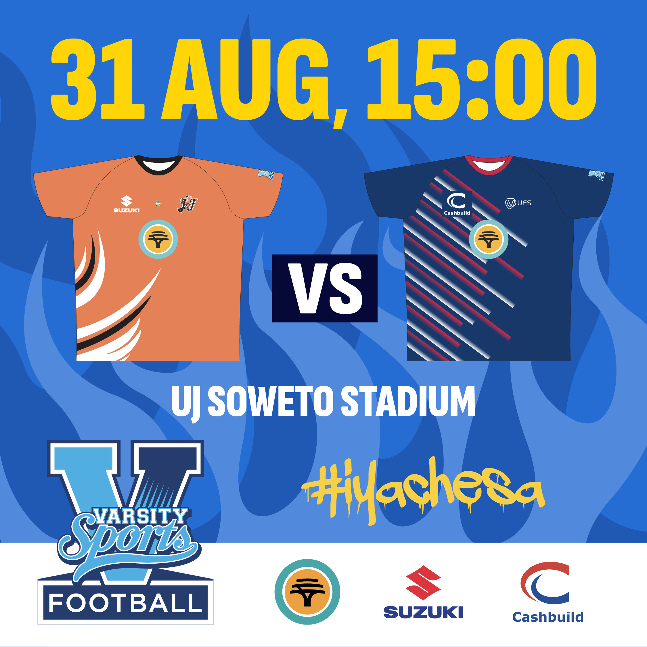 Varsity Football 31 Aug - UJ vs UFS