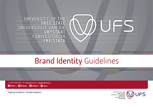 UFS Brand Identity guidelines UFS Brand Identity guidelines