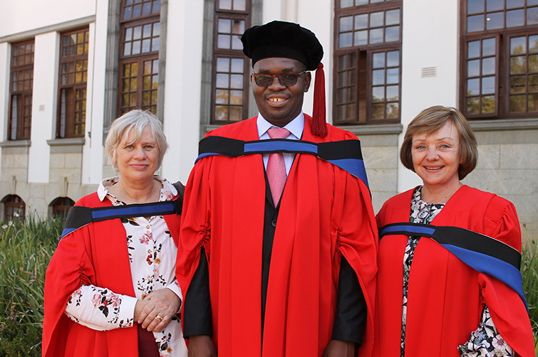 Profs Nel, Chriso and Campbel