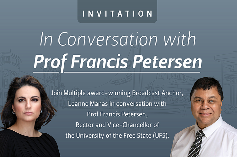 Leanne Manas and Prof Francis Petersen