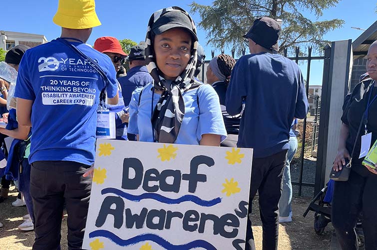 Deaf Awareness March