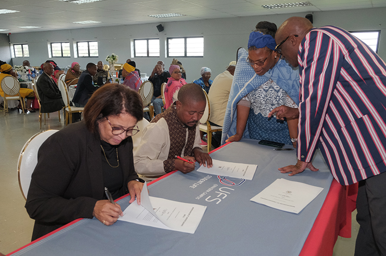 Free State Royal Houses and UFS Sign MOU