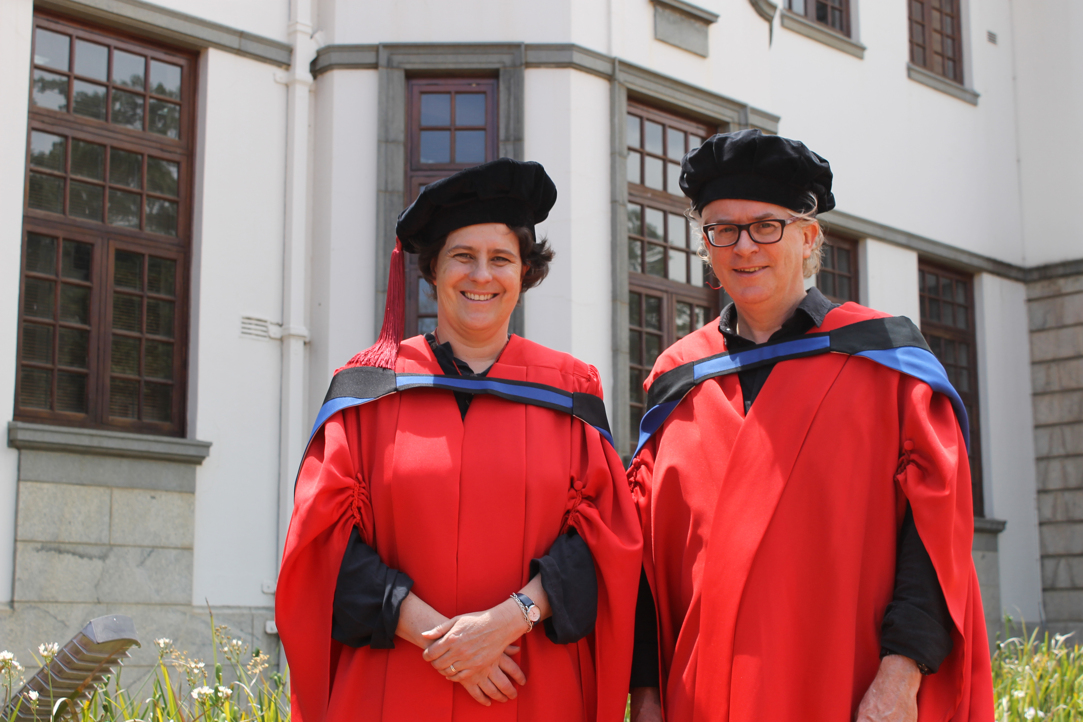 Heather Dodd and Prof Jonathan Noble