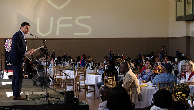 Prof Francis Petersen, UFS Rector and Vice-Chancellor.