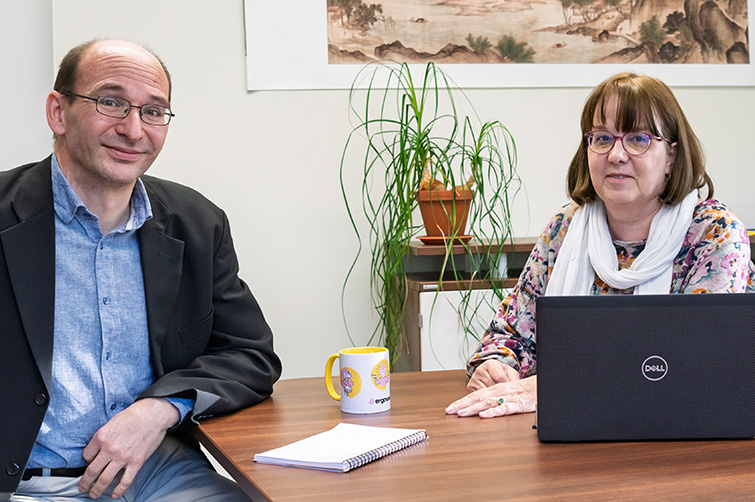 Prof Hagenmeier and Prof Jacobs