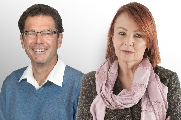 Prof Ivan Turok and Prof Melanie Walker