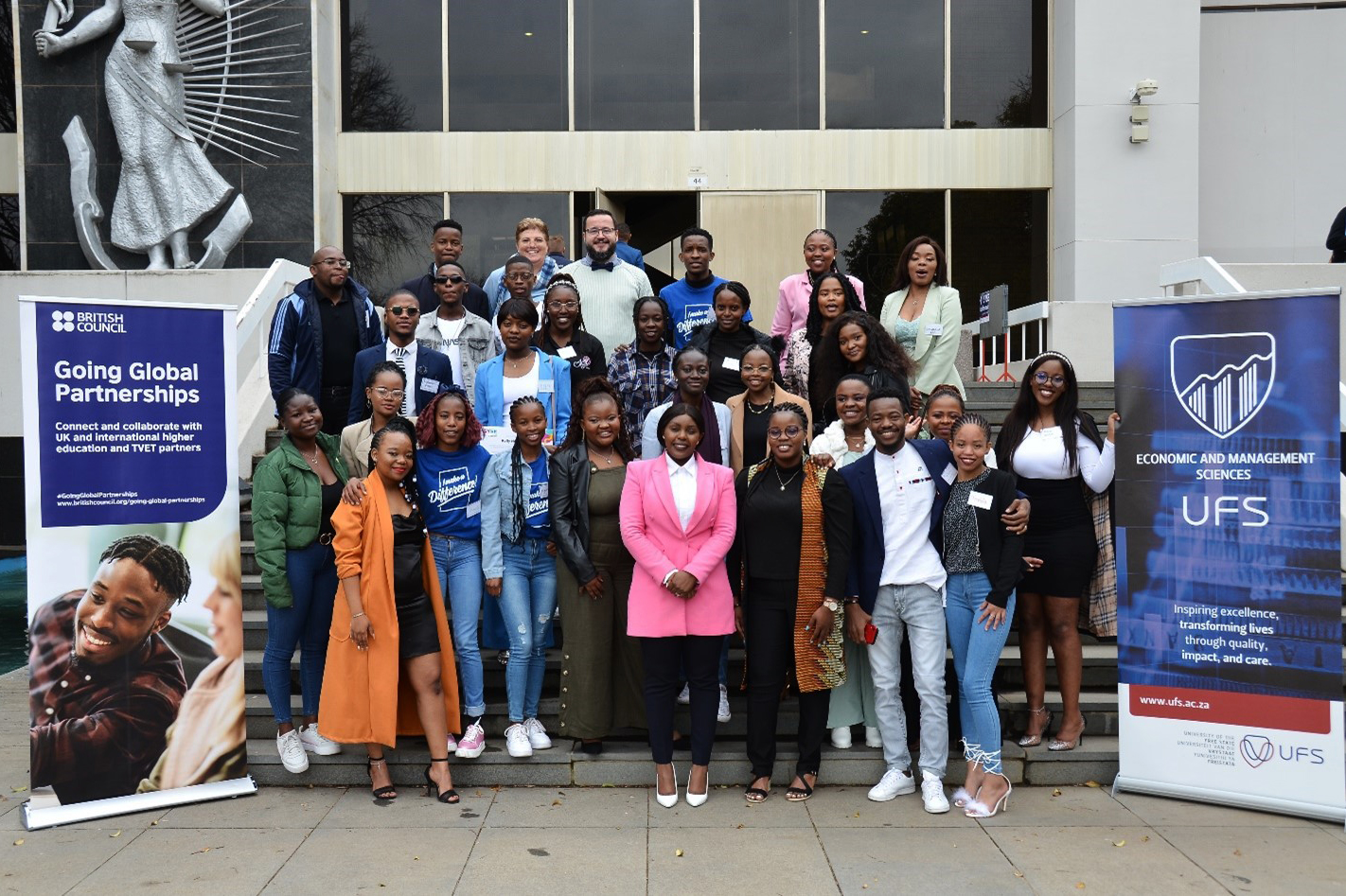 Students from the UFS Department of Economic and Management Science