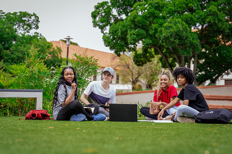 Students on Campus