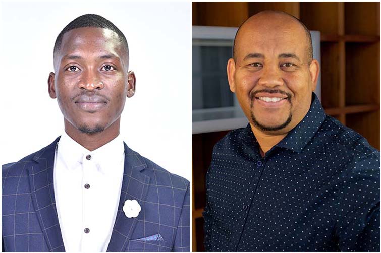 Terrance Molobela and Dr Ambrosé du Plessis