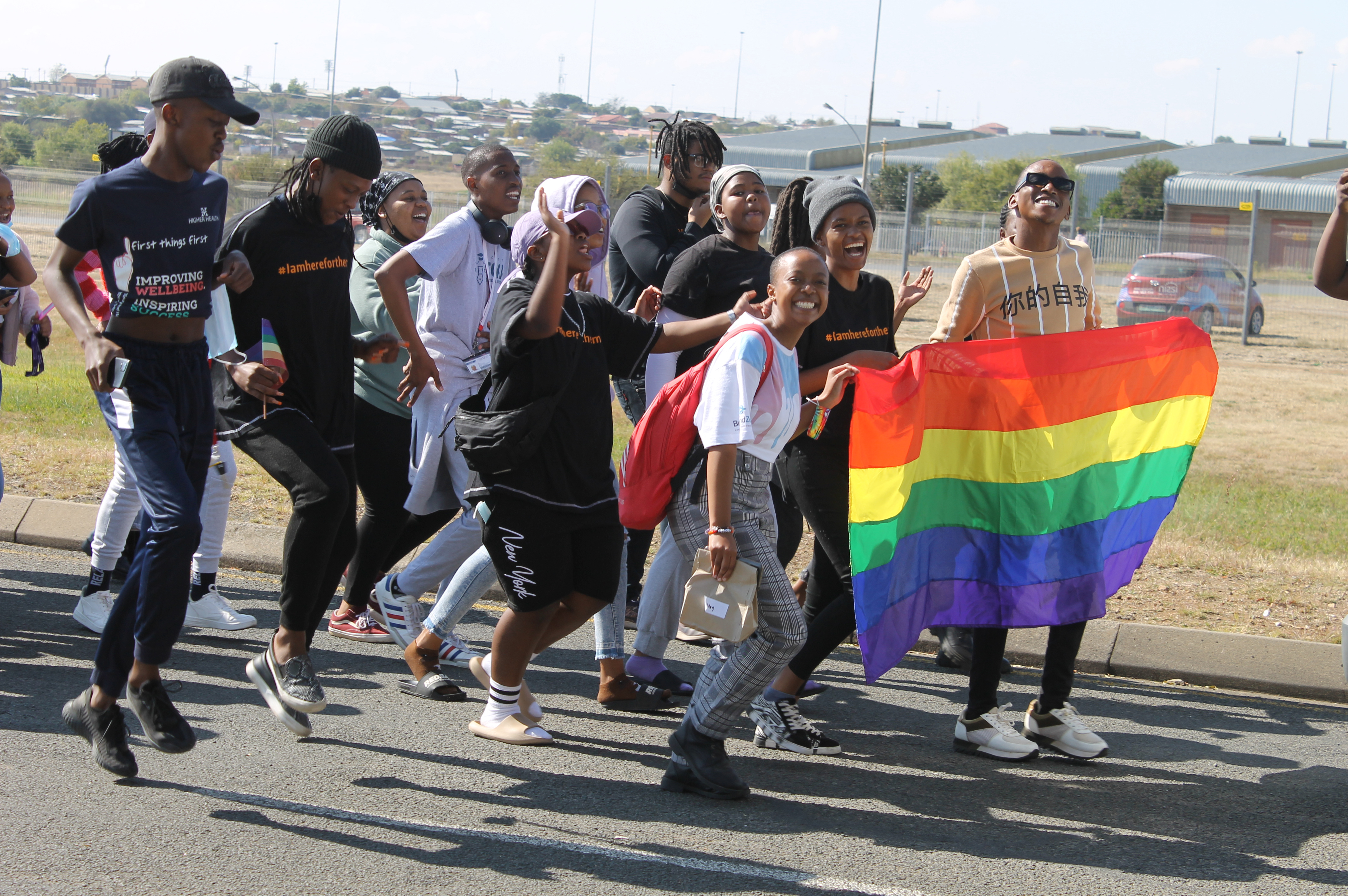 Transgender  Awareness March on UFS South Campus