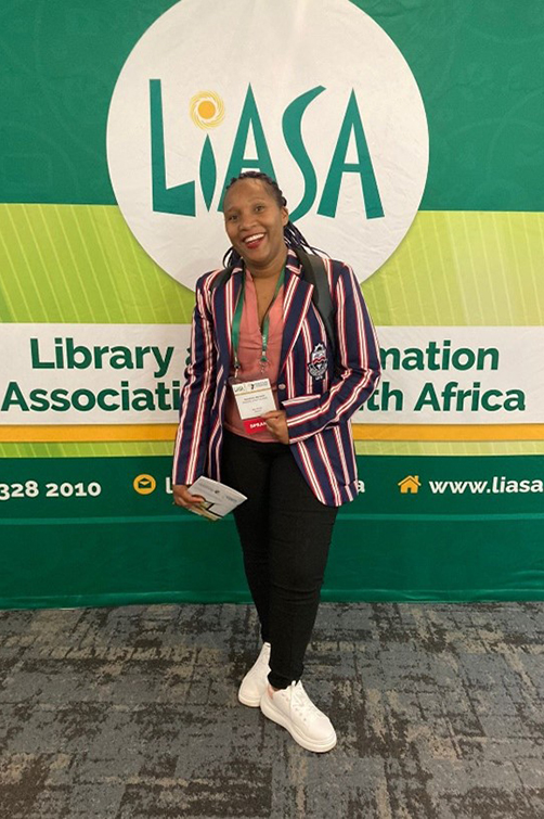 UFS librarian Nambitha Manqola