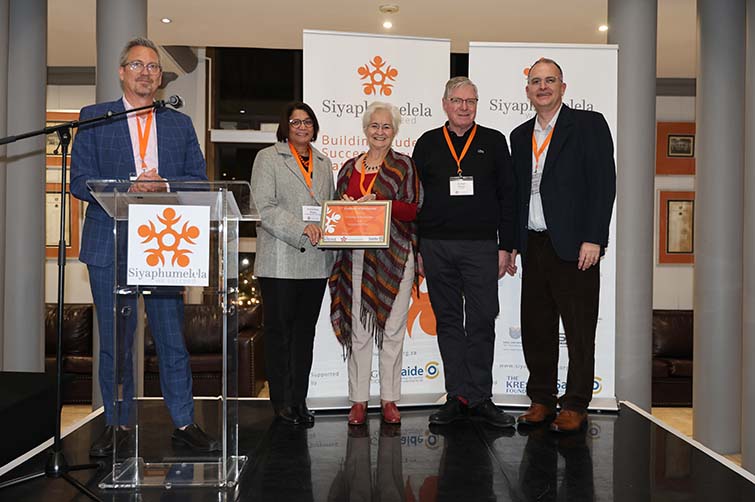 UFS recognised for its student success work with the Kresge grant 2024