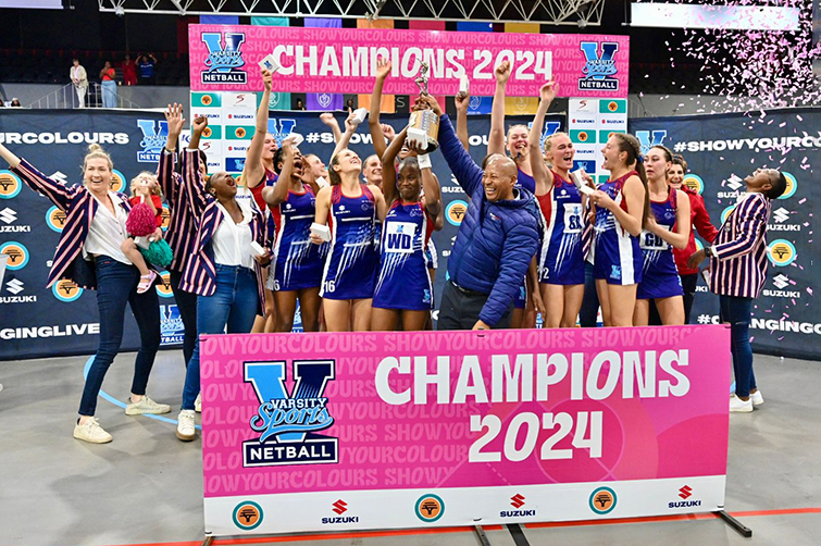 UFS the 2024 Varsity Netball Champions