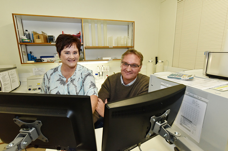 Dr Quinton Meyer and Marlena Visagie