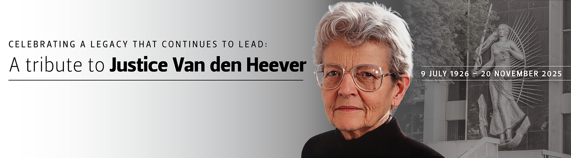 JUDGE LEONORA VAN DEN HEEVER