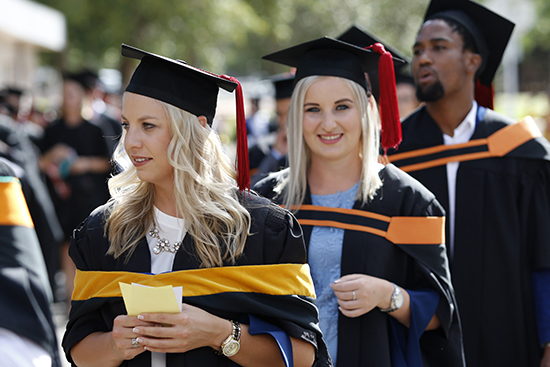 December graduations to conclude the UFS academic year