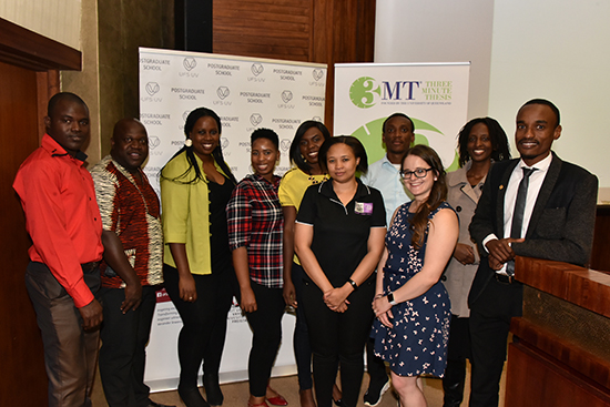 PhD students compete in three-minute thesis competition