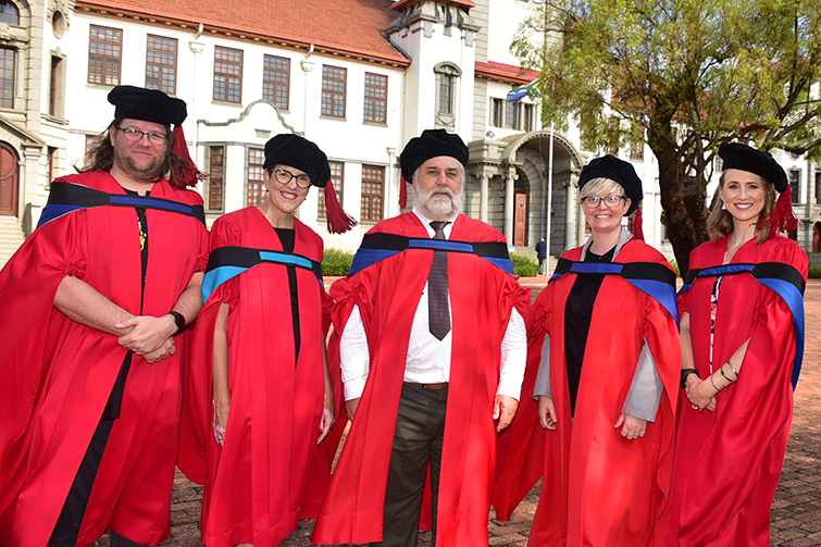 Six from Natural and Agricultural Sciences receive PhDs at December graduations