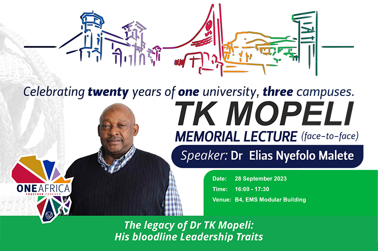 TK Mopeli Memorial Lecture 2023