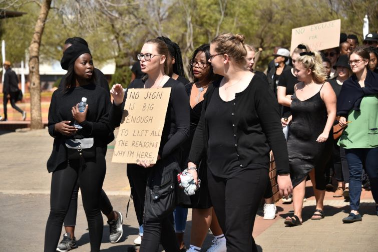 UFS prioritises peaceful protests