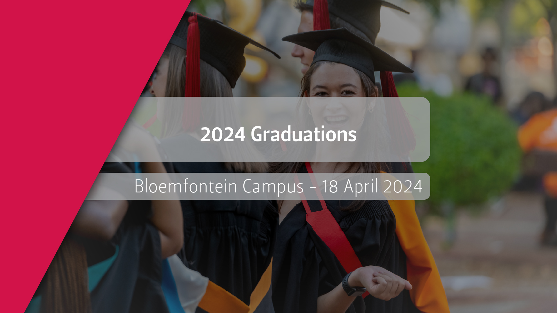 UfS Graduation - 18 April 2024