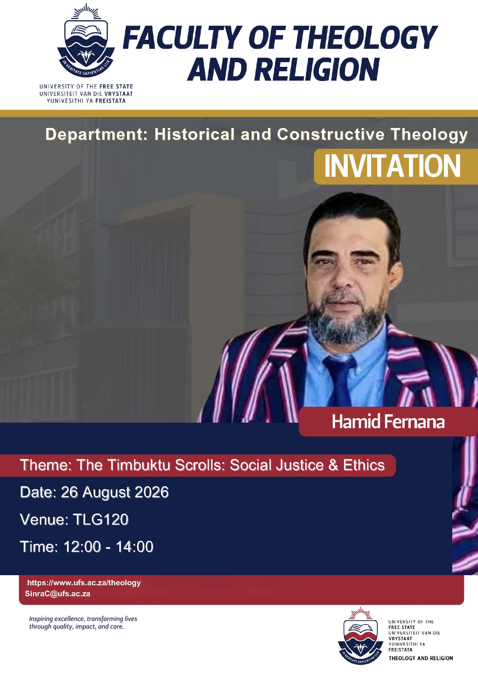 2026 August Theme- The Timbuktu Scrolls- Social Justice &amp;amp; Ethics
