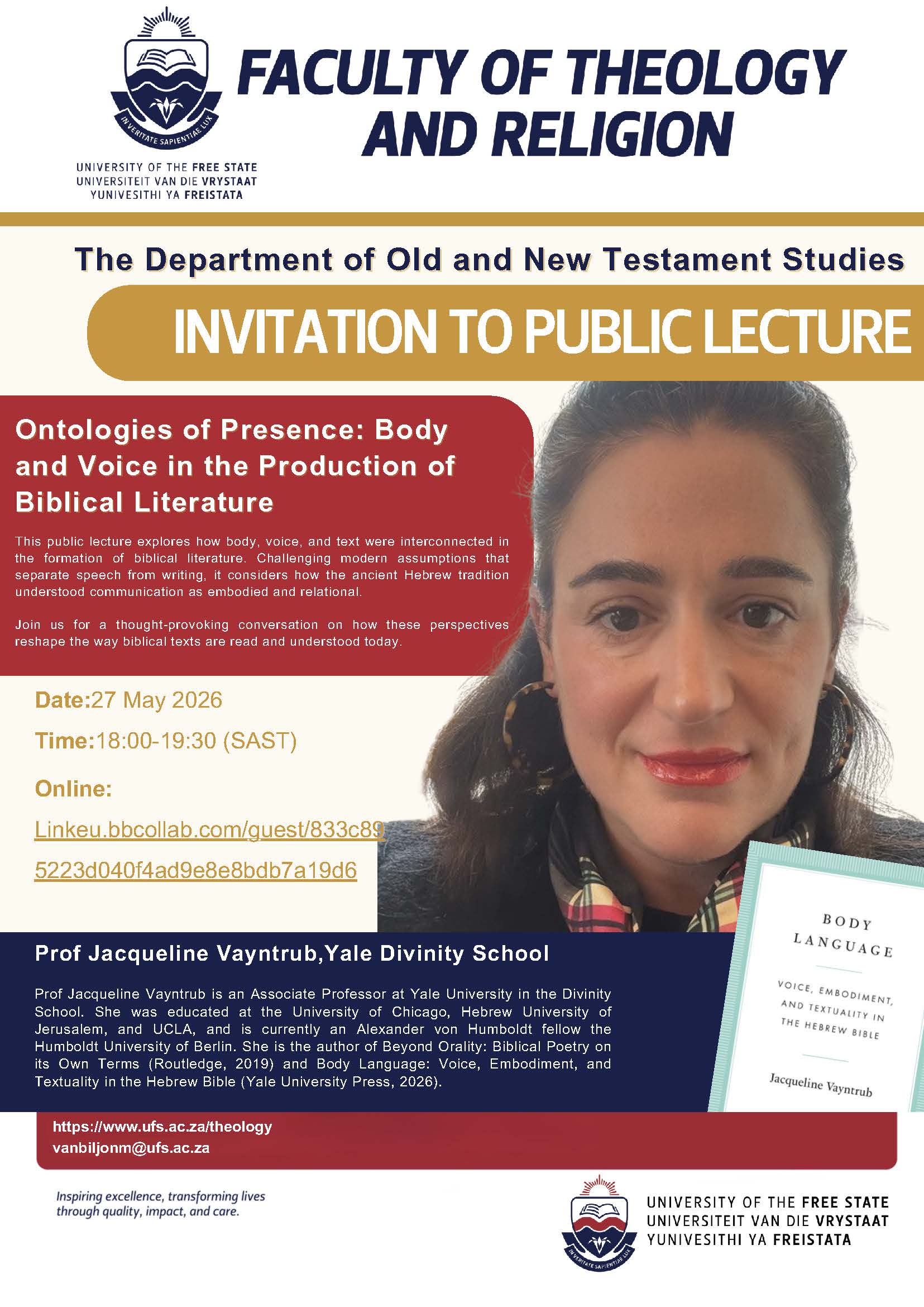 27 May PublicLecture