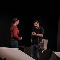 Juné Pretorius, Barend Kriel in "Deidré" - photo by Juan Pinnick