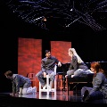 DJ Kruger, Barend Kriel, Daniëlle Doubell, Jani Marais in "Incognito" - photo by Estiaan Terblanché