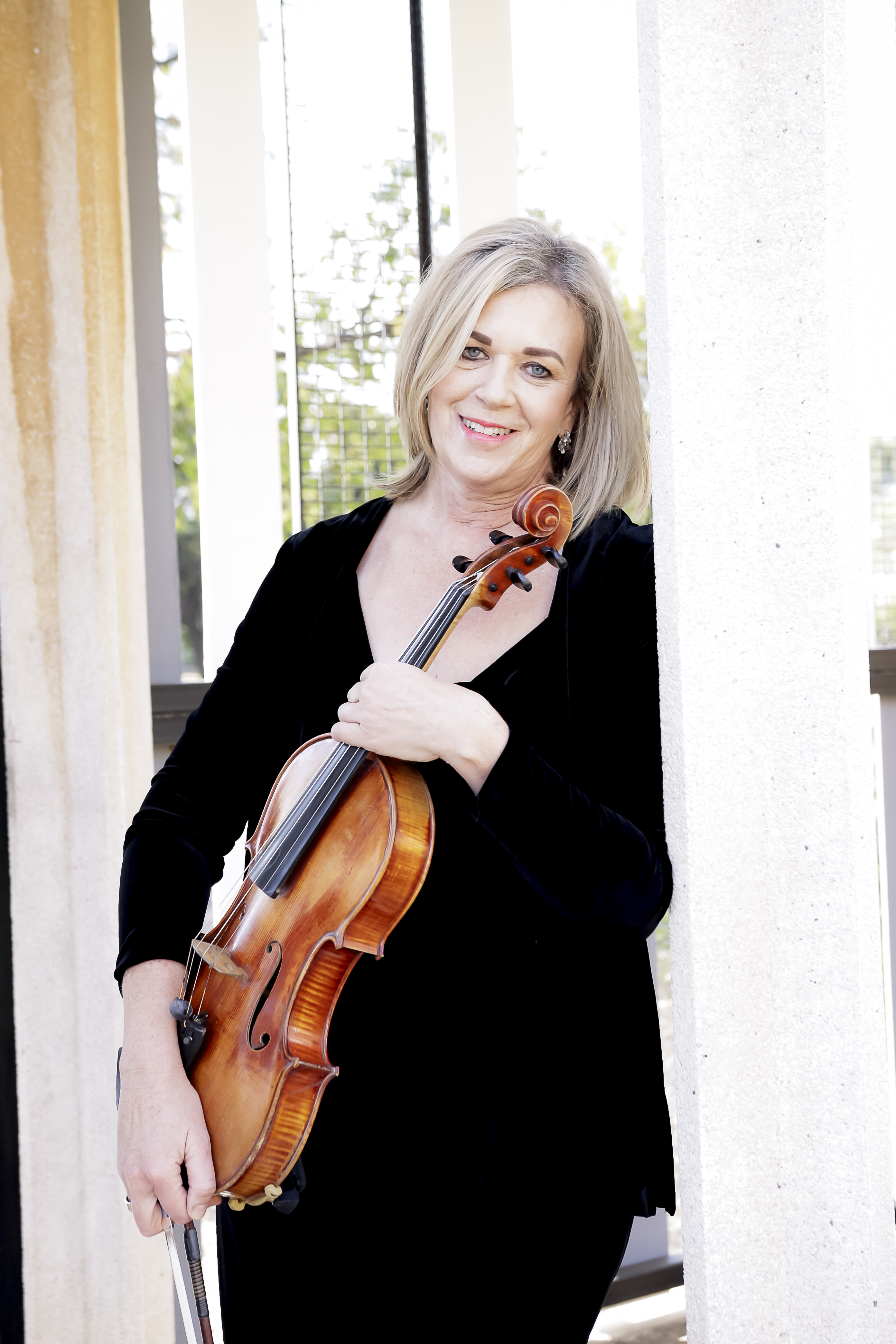Jeanne-Louise Moolman, violist of the Odeion String Quartet