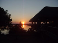 Description: Photo of sunset over Chobe in Botswana Tags: Sunset, Chobe, Botswana
