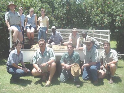 Description: Team photo Tags: News; team; photo; field work