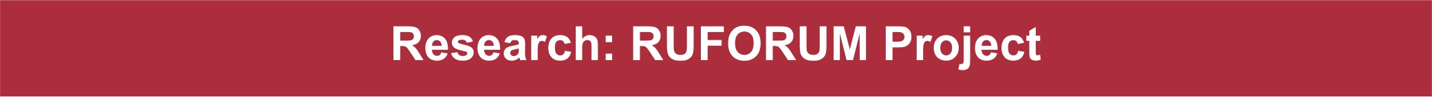 Header - Research RUFORUM Project Header - Research RUFORUM Project