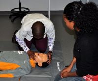 CPR training 