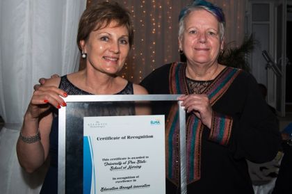 Excellence in education Description: School of Nursing Keywords: The School of Nursing received a certificate of recognition for excellence in education