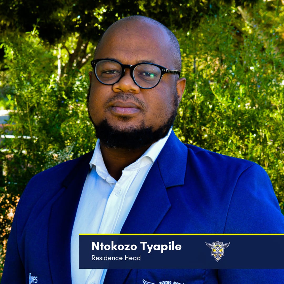 Ntokozo Knowledge Tyapile( Residence Head