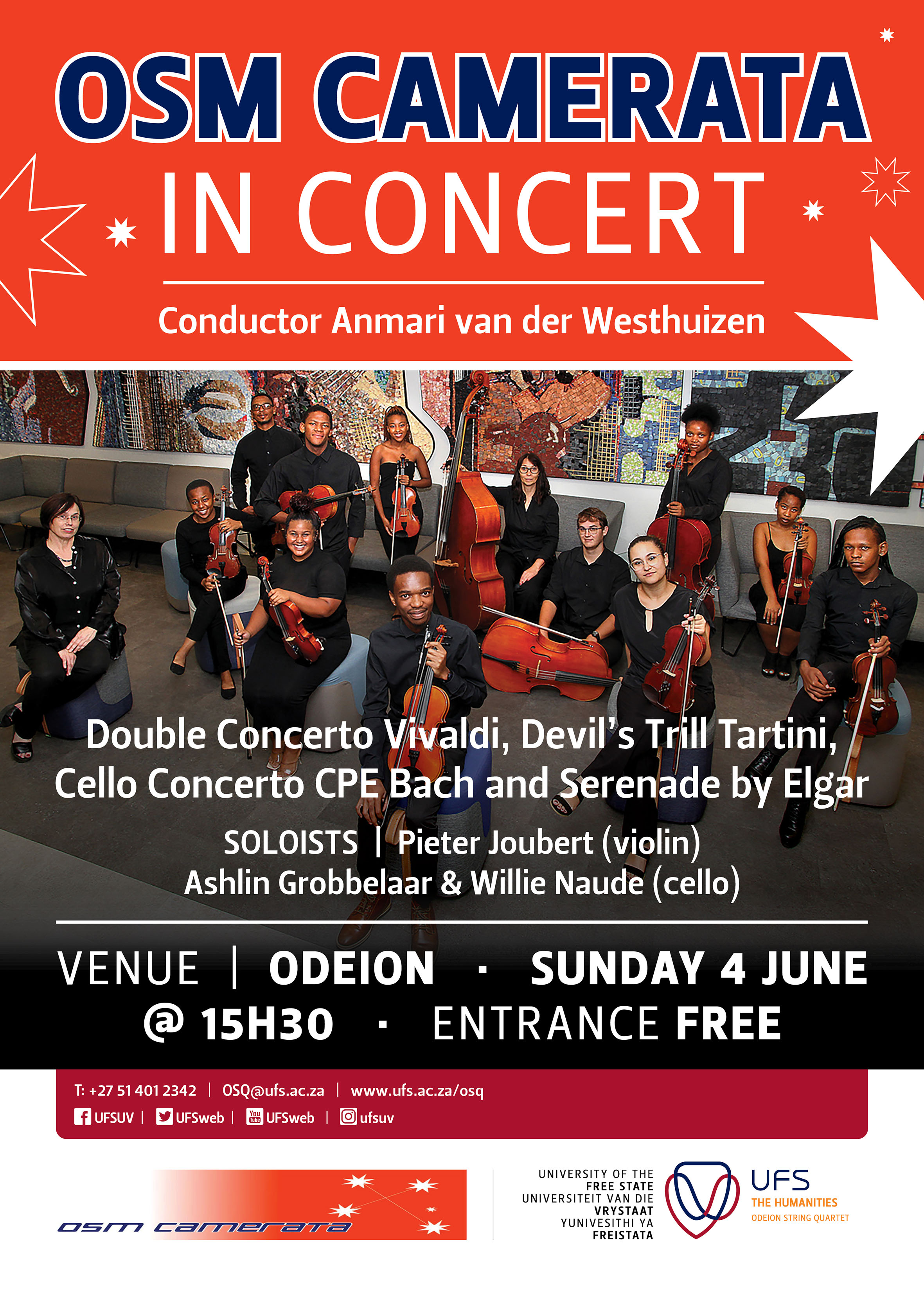 OSM CAMERATA IN CONCERT POSTER