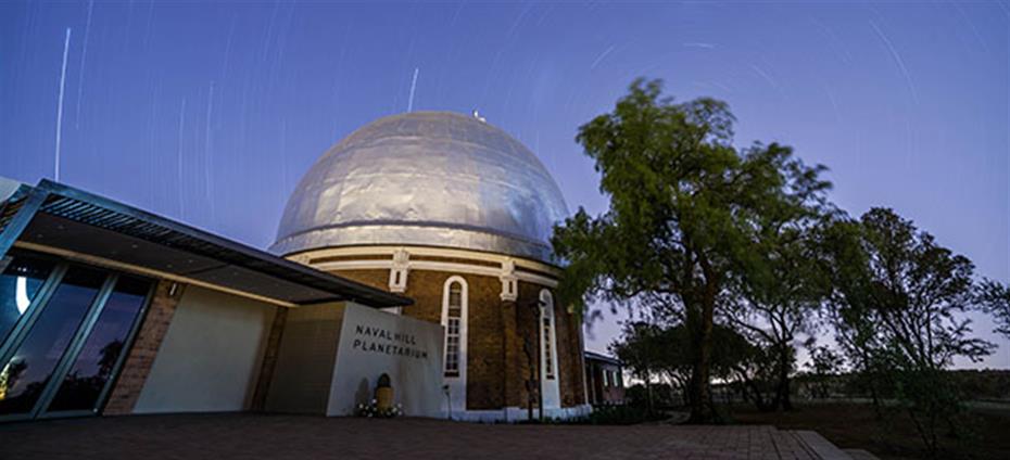 Description: Centre for Earth and Space Keywords: Naval Hill Planetarium dome by Evert Kleynhans