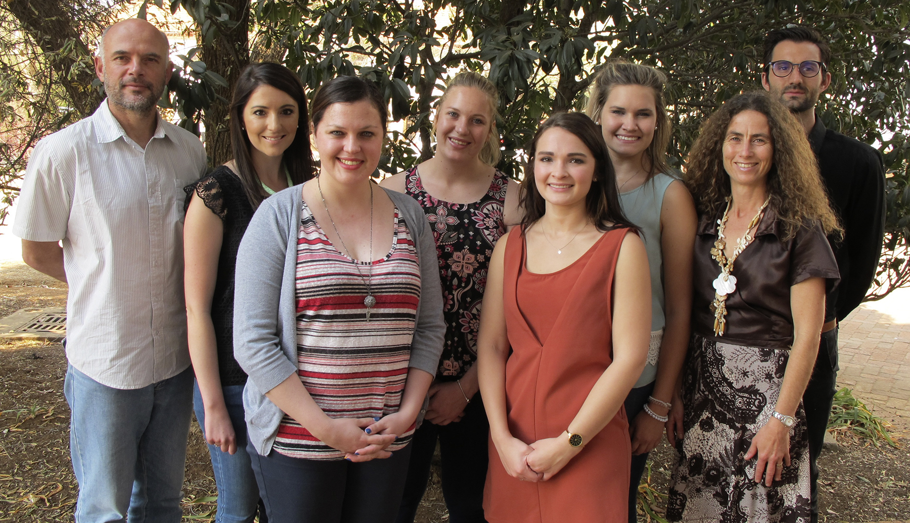 CNaVT 2017 CNaVT 2017 - Dr Francois Smith, mes Carlé van Zyl, Carla Ellis, Janice du Plessis, Janet du Toit, Anja van der Merwe, Marelize Pretorius en mnr Albertus Barkhuizen