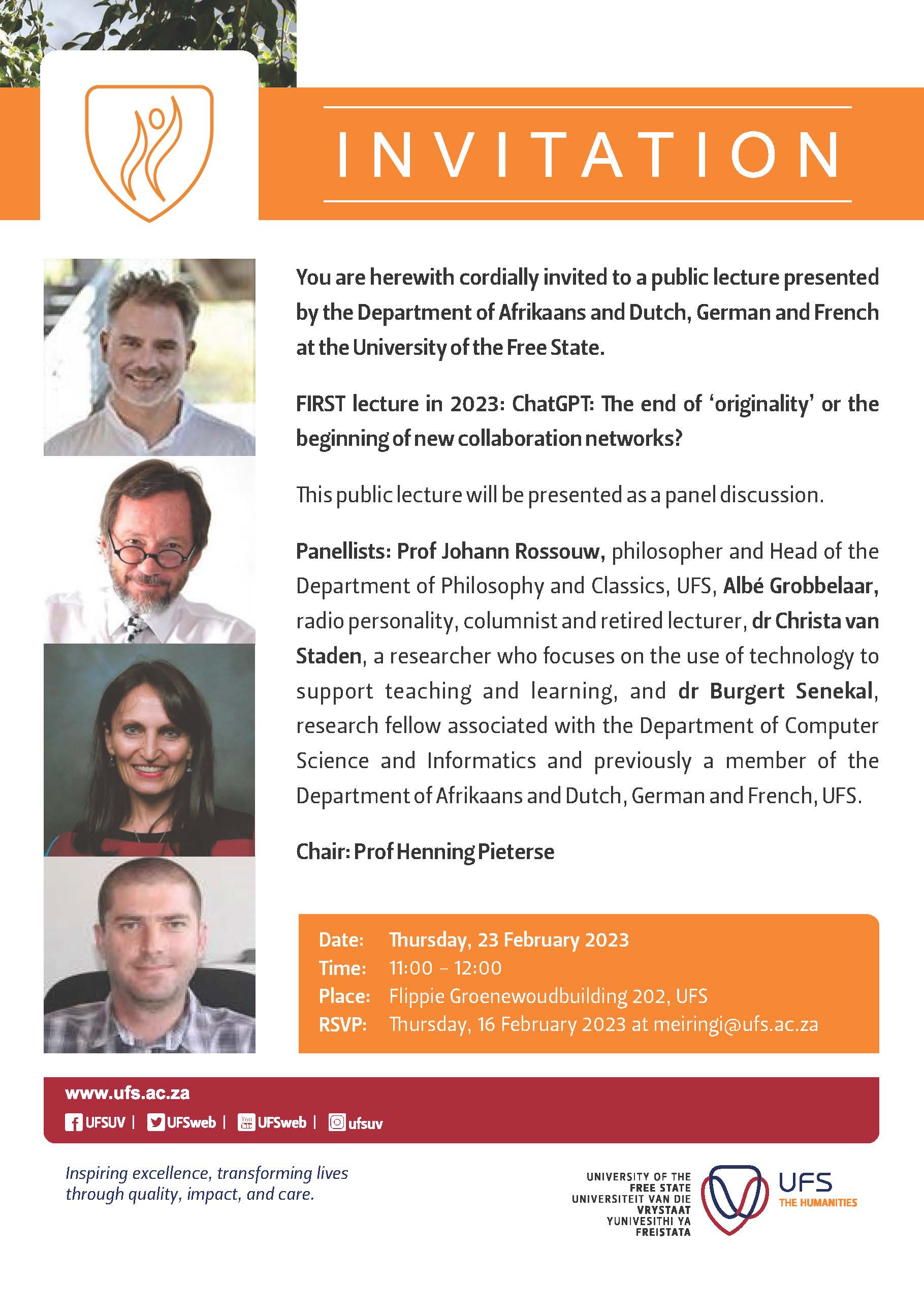 First Public lecture 2023