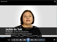 Prof Jackie du Toit introduction: video 