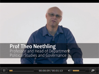 Prof Theo Neethling introduction: video