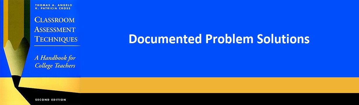 CAT 21 Documented Problem Solutions