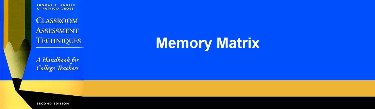 CAT 5 Memory Matrix