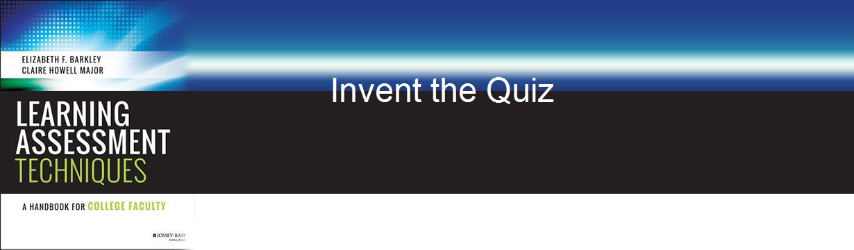 LAT 46 Invent the Quiz