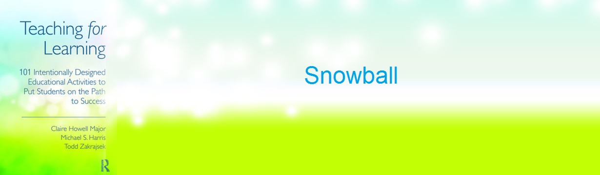 IDEA#12 Snowball